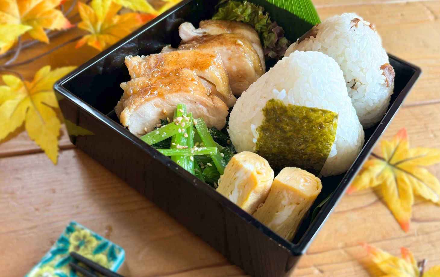 Master Teriyaki Chicken Bento and Onigiri in Tokyo Cooking Class